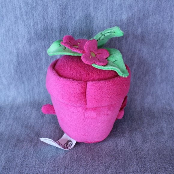 Shopkins PINK FLOWER POT Peta Plant 7" Plush Toy Stuffed‎ - Picture 2 of 6
